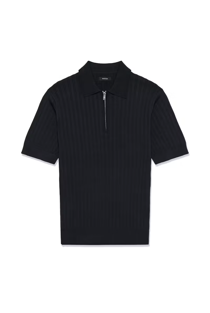 MAPOLO ZIP KNIT (NAVY) - MATINIQUE