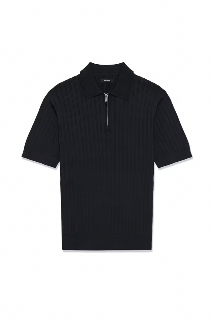 MAPOLO ZIP KNIT (NAVY) - MATINIQUE
