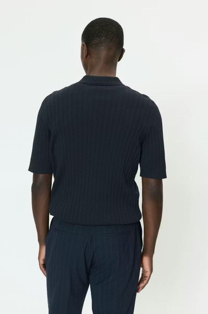 MAPOLO ZIP KNIT (NAVY) - MATINIQUE