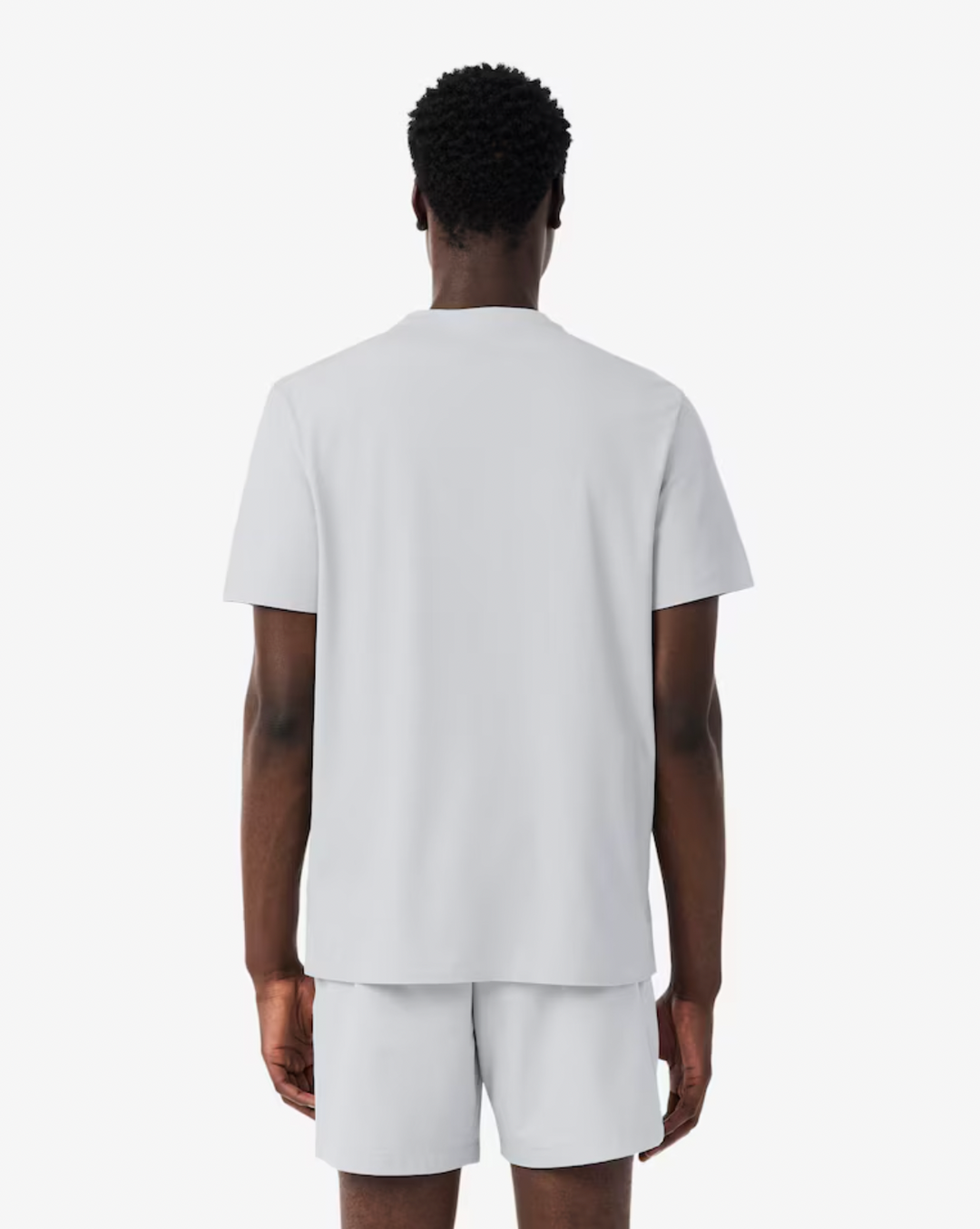 COMMUTER TECHNICAL T-SHIRT (GREY) - LACOSTE