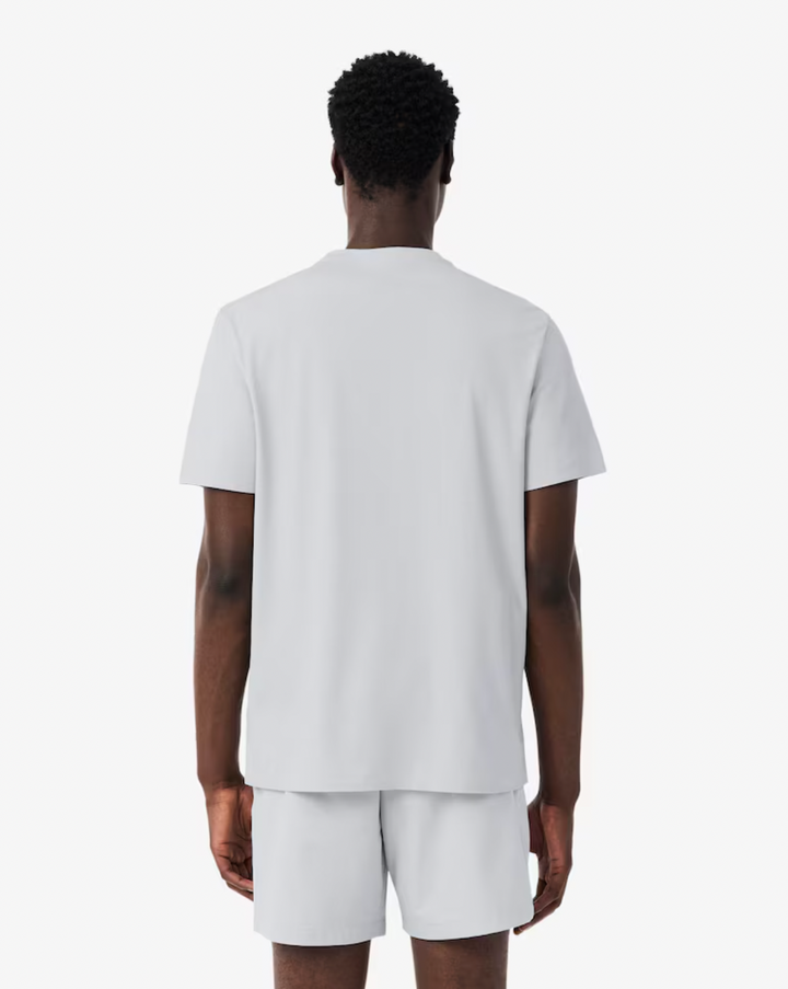 COMMUTER TECHNICAL T-SHIRT (GREY) - LACOSTE