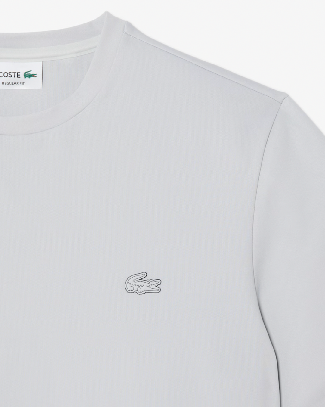 COMMUTER TECHNICAL T-SHIRT (GREY) - LACOSTE