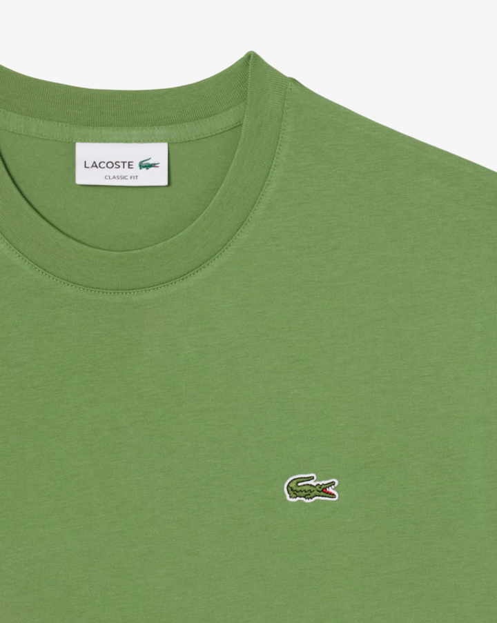 CREWNECK T-SHIRT (GREEN) - LACOSTE
