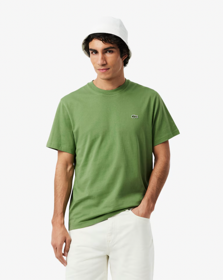 CREWNECK T-SHIRT (GREEN) - LACOSTE