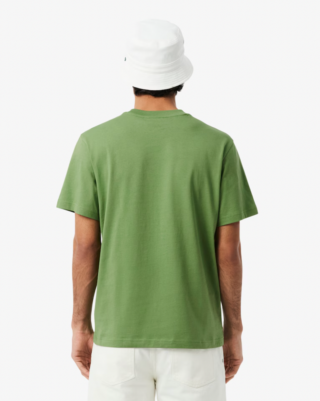 CREWNECK T-SHIRT (GREEN) - LACOSTE