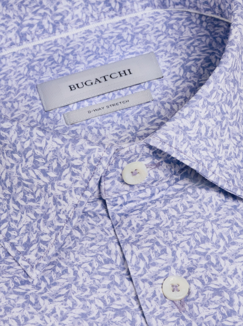 MILO SHORT SLEEVE SHIRT (ORCHID) - BUGATCHI