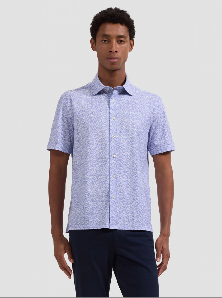 MILO SHORT SLEEVE SHIRT (ORCHID) - BUGATCHI