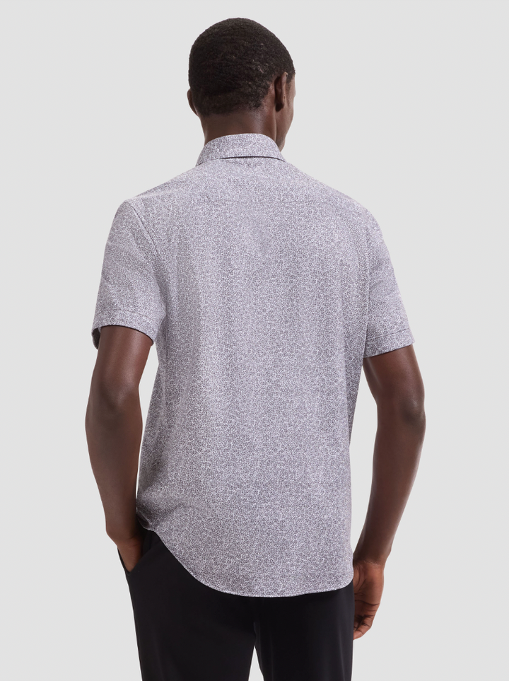 MILES SHORT SLEEVE SHIRT (GRAPHITE) - BUGATCHI