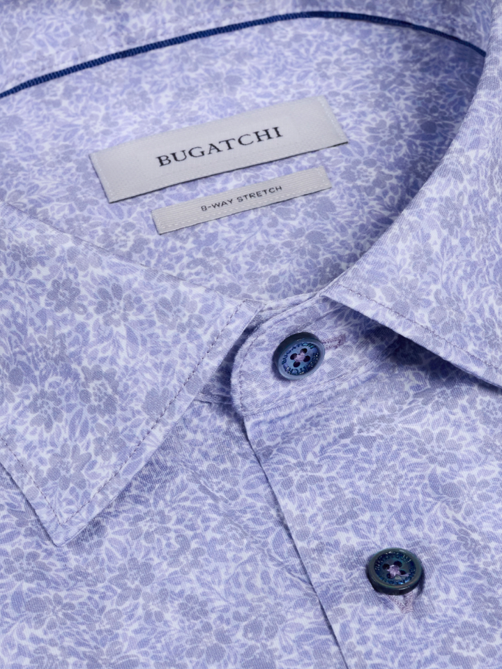 MILES SHORT SLEEVE SHIRT (ORCHID) - BUGATCHI