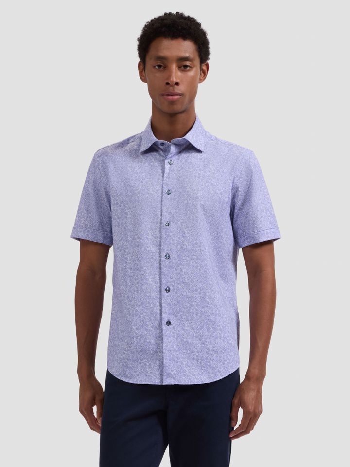 MILES SHORT SLEEVE SHIRT (ORCHID) - BUGATCHI