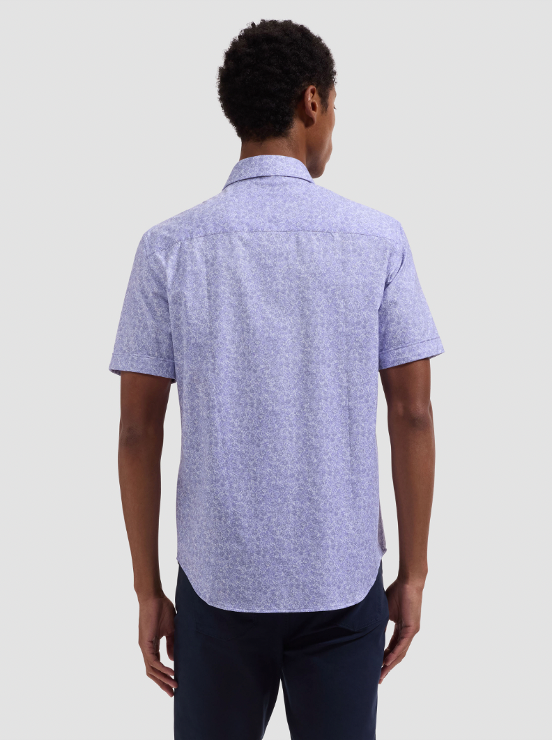 MILES SHORT SLEEVE SHIRT (ORCHID) - BUGATCHI