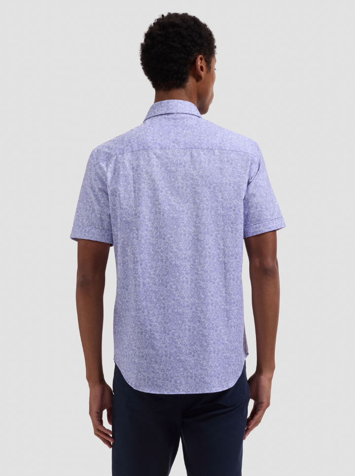 MILES SHORT SLEEVE SHIRT (ORCHID) - BUGATCHI