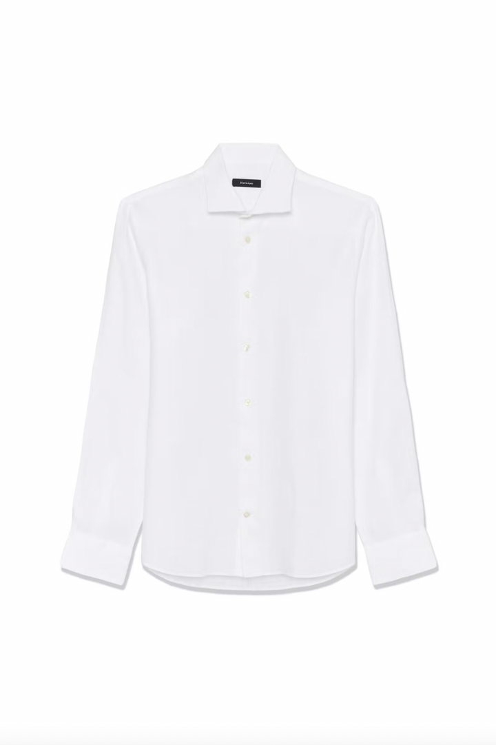 MAMARC LINEN SHIRT (WHITE) - MATINIQUE