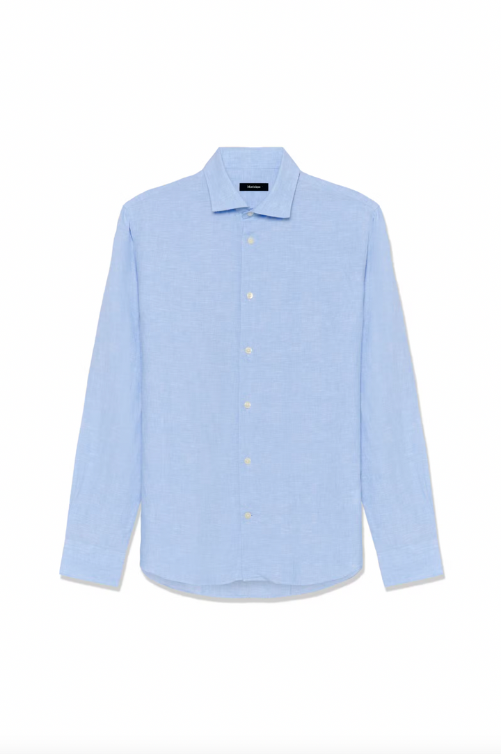 MAMARC LINEN SHIRT (CHAMBRAY) - MATINIQUE