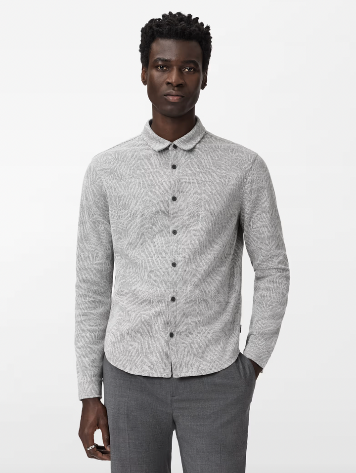 PALADINO SHIRT (GREY SKY) - JOHN VARAVTOS