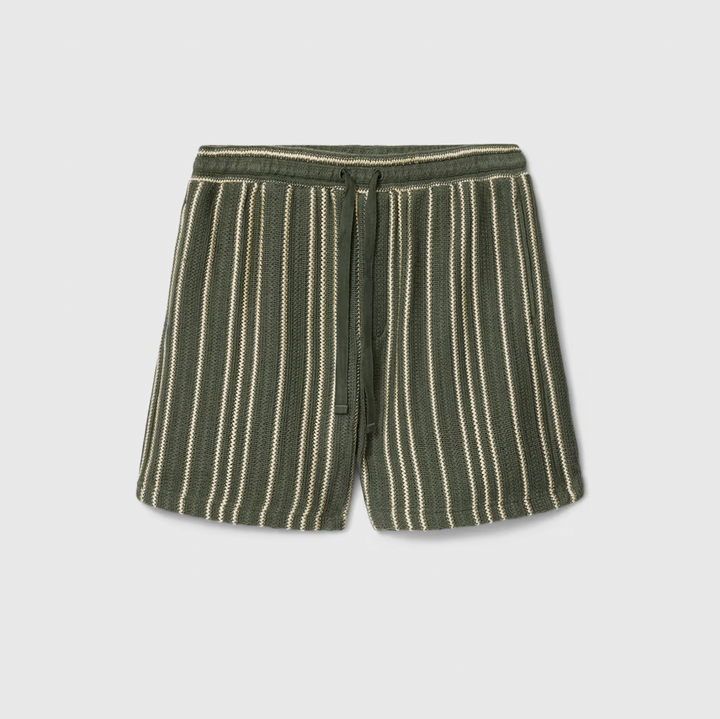 EVERSON STRIPE SHORTS (MOSS) - JOHN VARVATOS