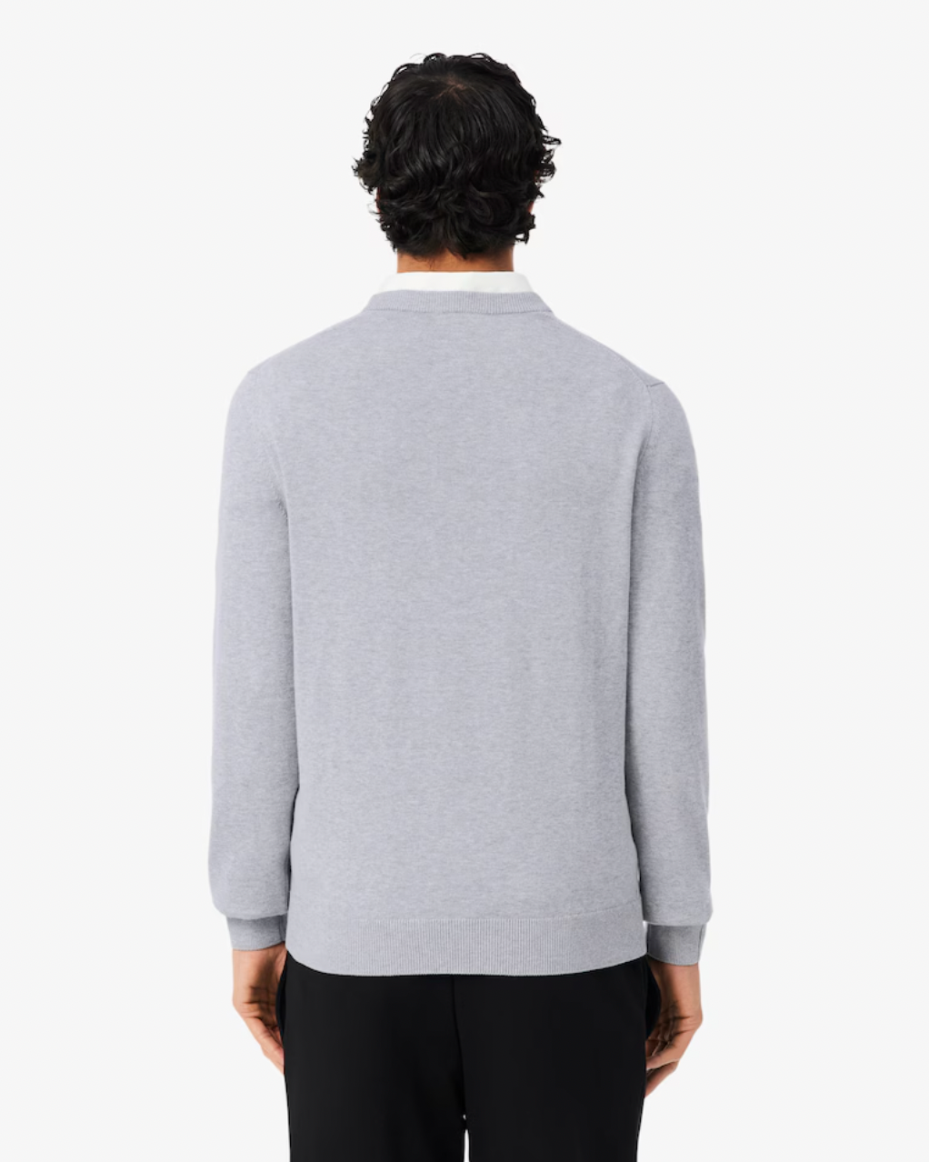 CREWNECK SWEATER (SILVER) - LACOSTE