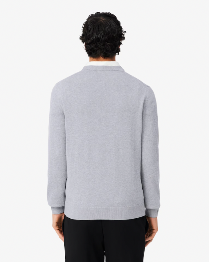 CREWNECK SWEATER (SILVER) - LACOSTE