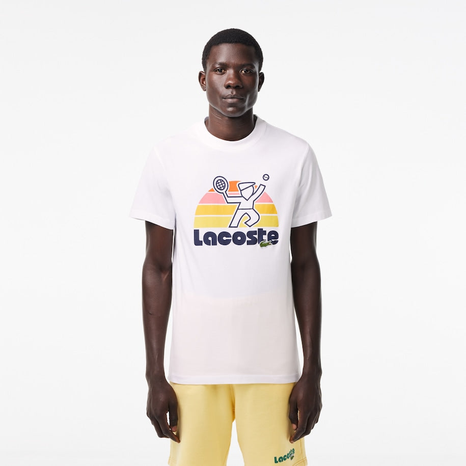 TENNIS PRINT T-SHIRT - LACOSTE