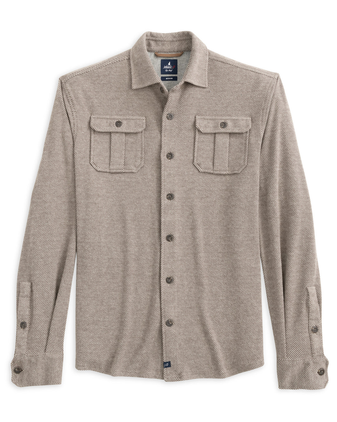 CARL SHIRT JACKET (HAVANA) - JOHNNIE-O