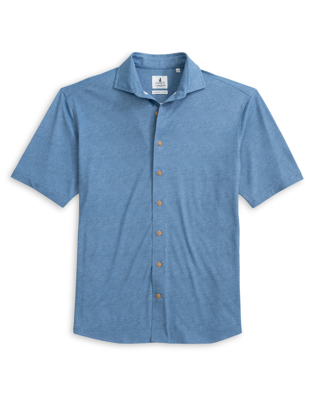 BRECK BUTTON UP SHIRT (BLUE) - JOHNNIE-O