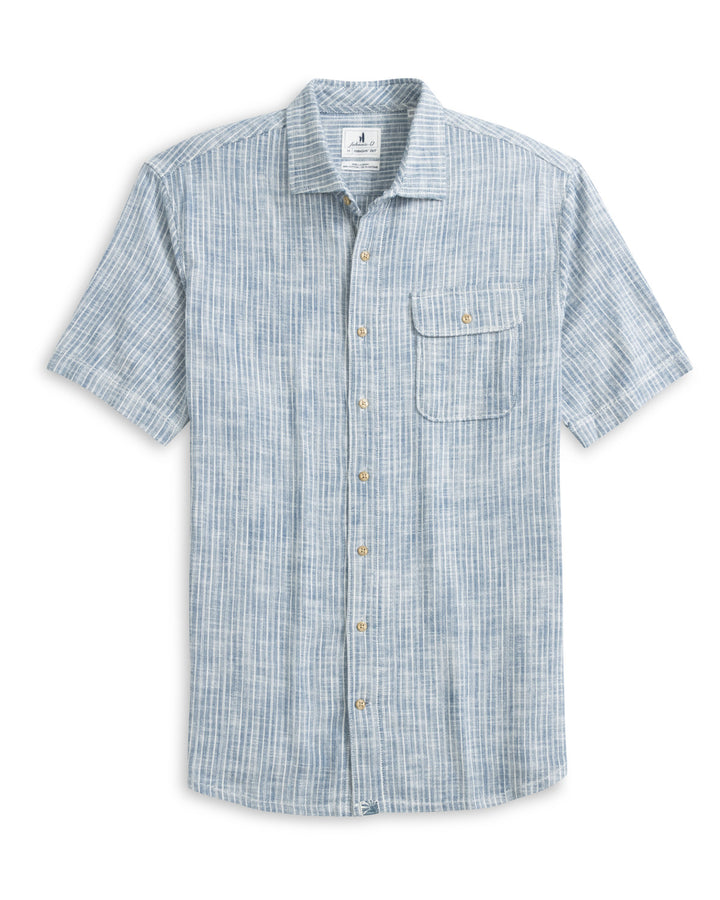 ENNIS SHIRT (INDIGO) - JOHNNIE-O