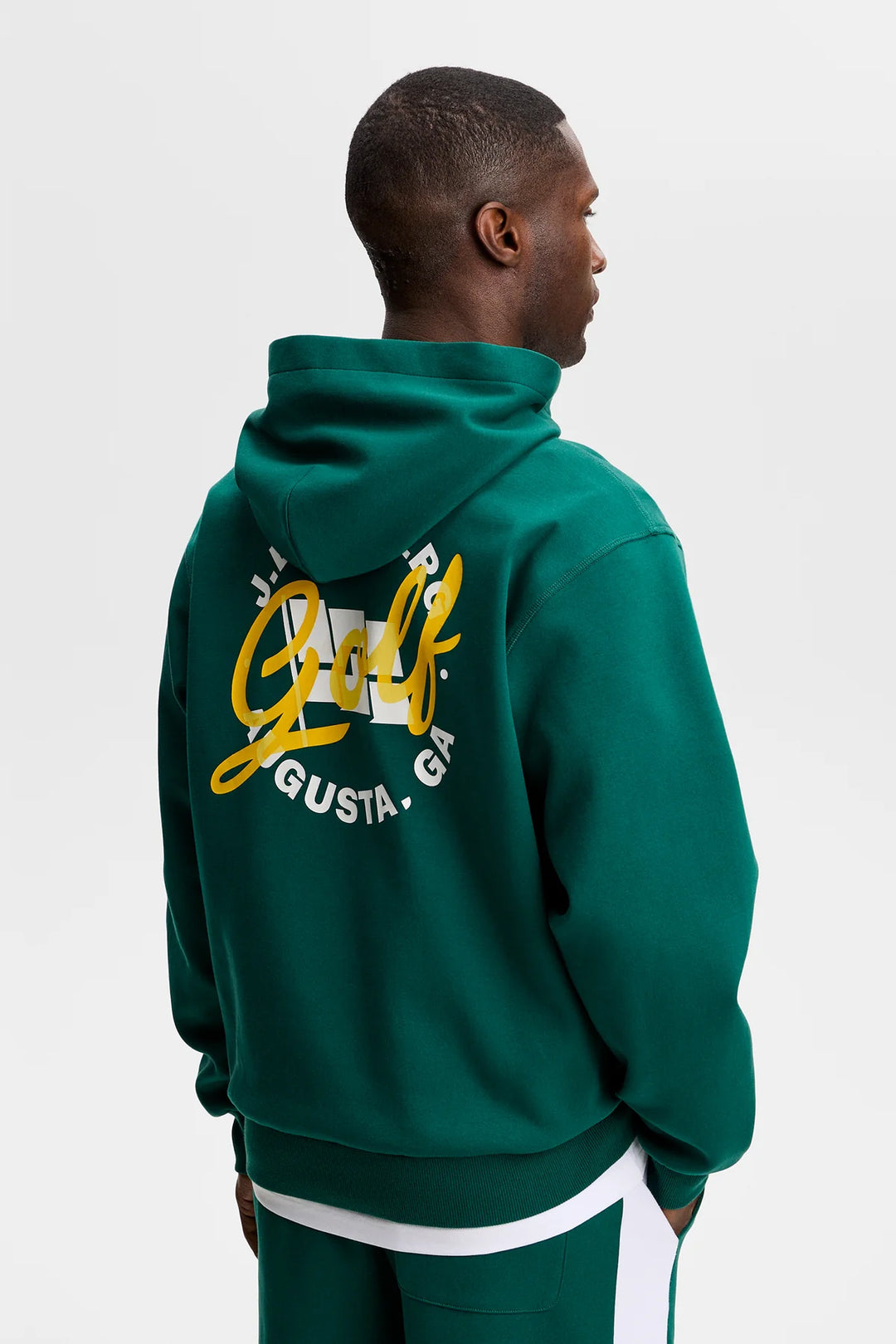 CLUB TOUR HOODIE (FOREST) - J LINDEBERG