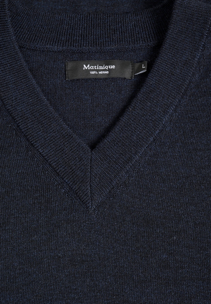 MAVIGGO MERINO KNIT (DARK NAVY) - MATINIQUE