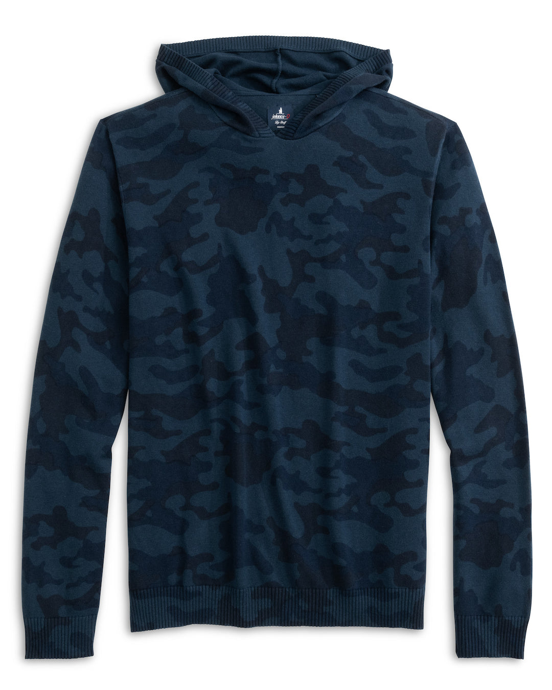 NEIL SWEATER HOODIE (NAVY)  - JOHNNIE-O