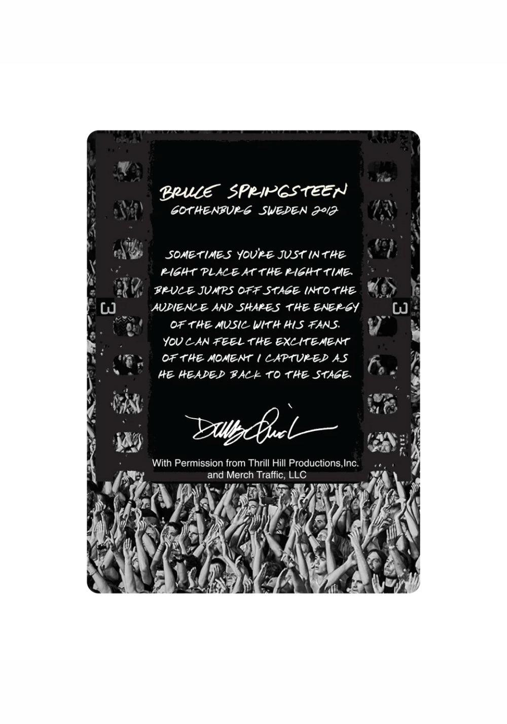 MEN'S 'BRUCE LIVE' T-SHIRT - CLINCH BY GOLDEN GOODS