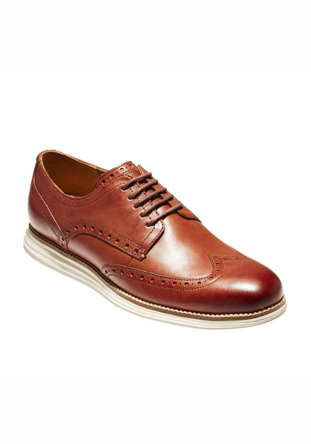 WINGTIP OXFORD SHOE (BROWN) - COLE HAAN