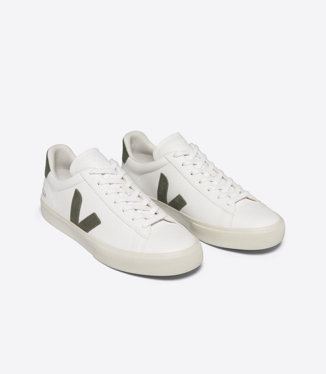 CAMPO LEATHER SNEAKERS (KAKI) - VEJA