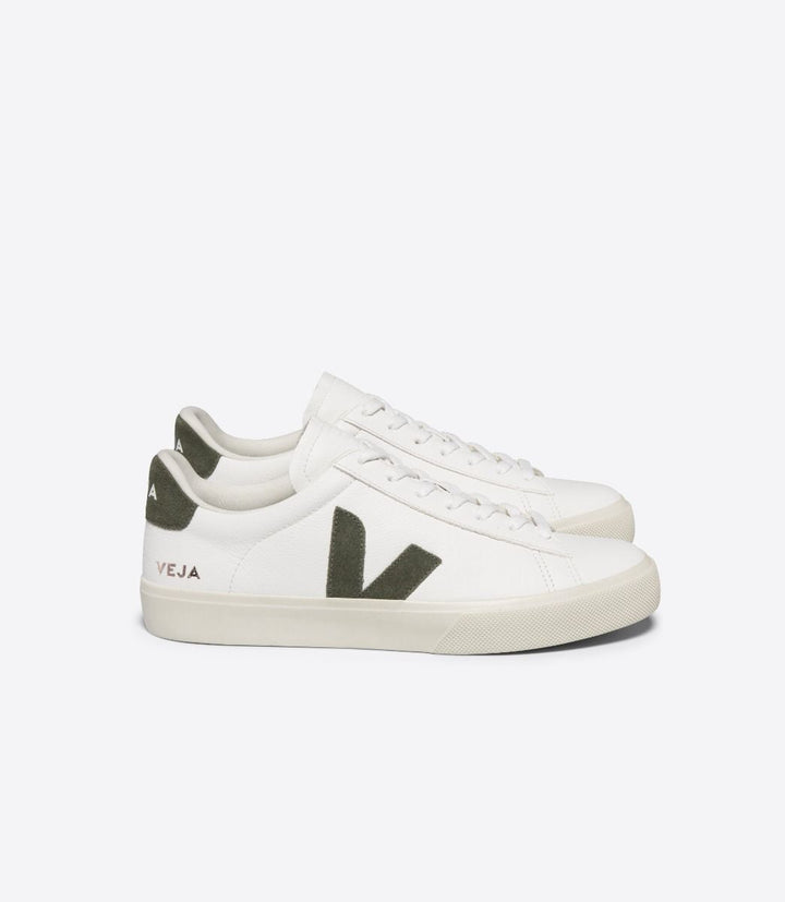 CAMPO LEATHER SNEAKERS (KAKI) - VEJA