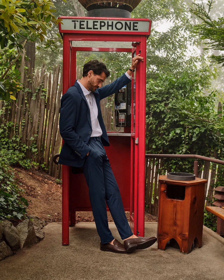 HOFFMAN PERFORMANCE BLAZER (NAVY) - JOHNNIE-O