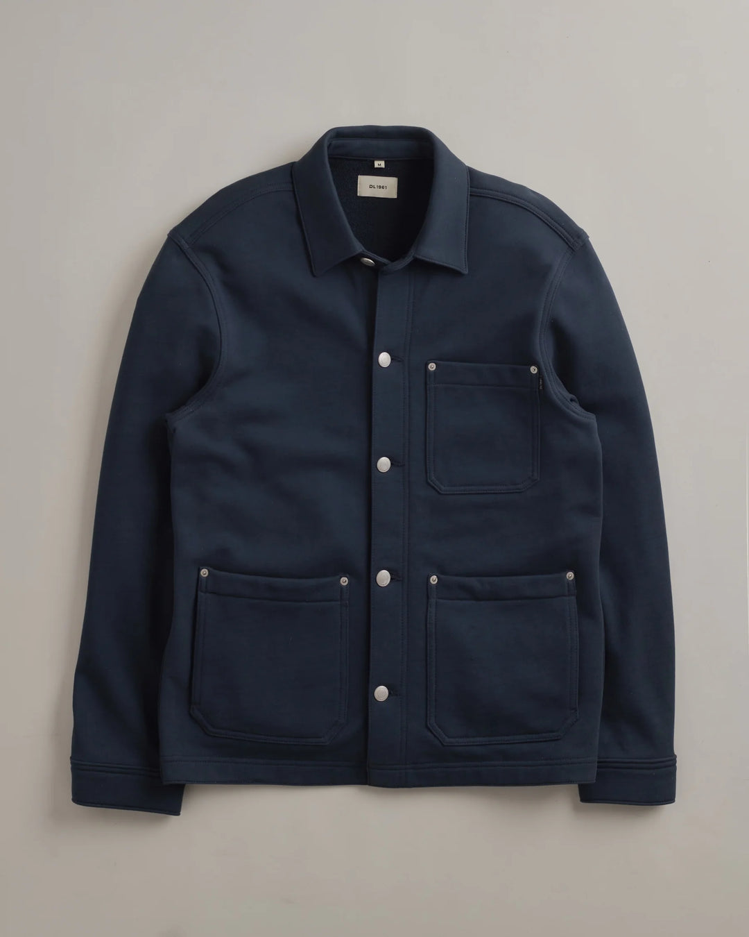 SEAN KNIT SHIRT JACKET (NAVY) - DL 1961