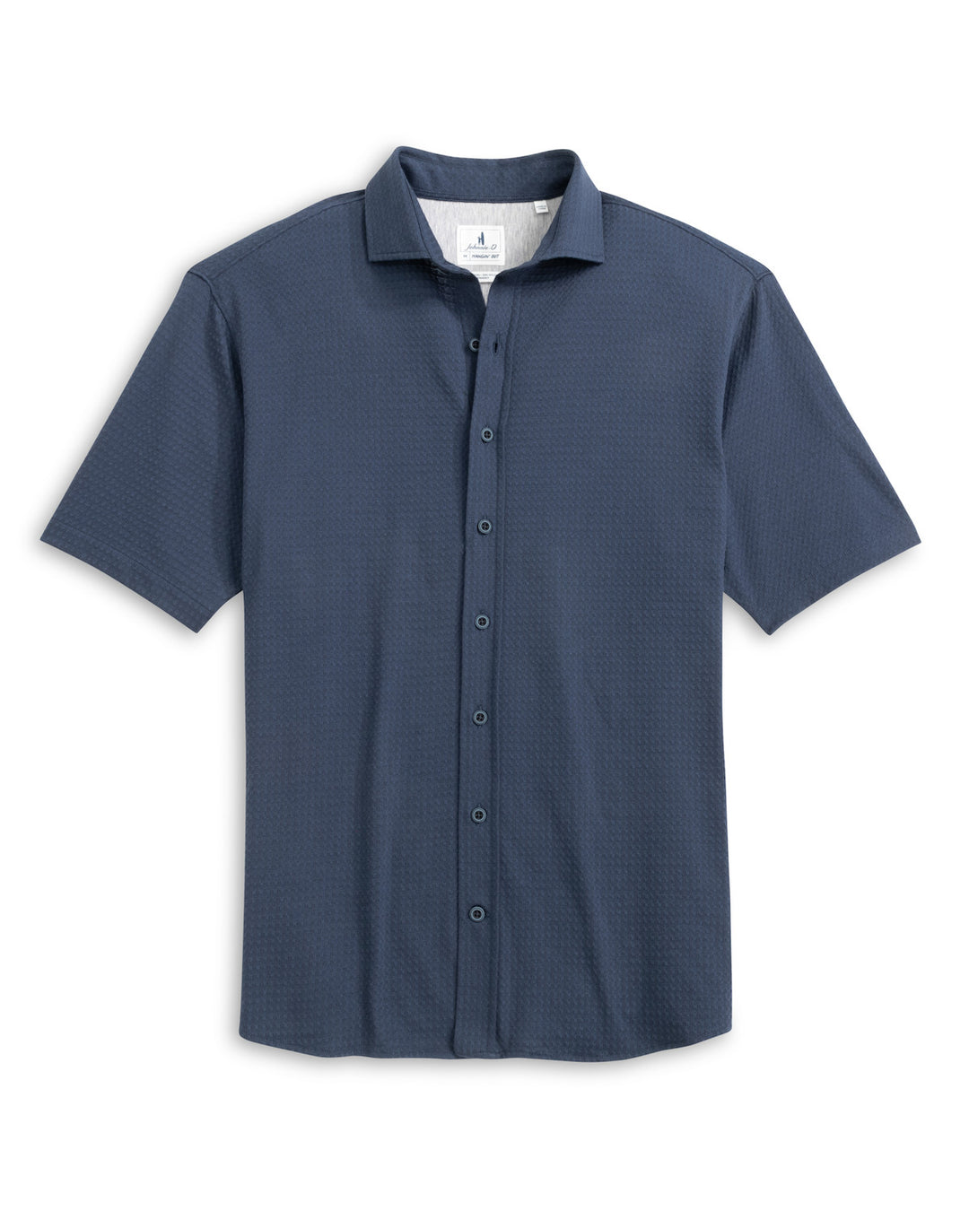 KNIT BUTTON DOWN SHIRT (LAKE) - JOHNNIE-O