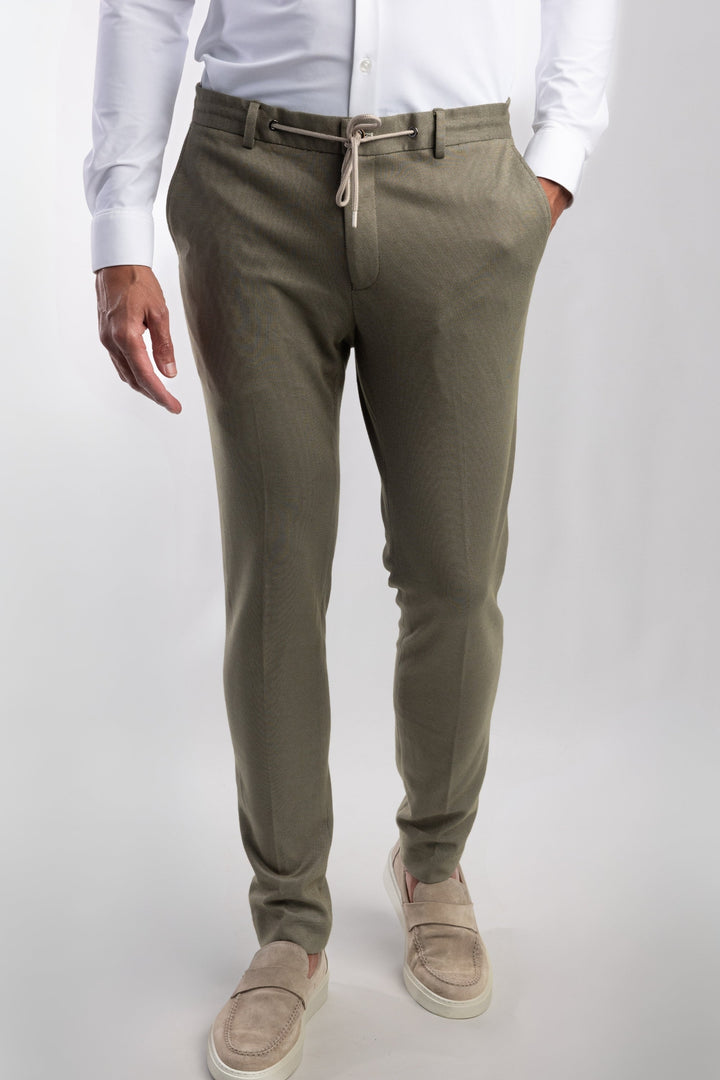 JAKE STRETCH PANT (GREEN) - BLUE INDUSTRY