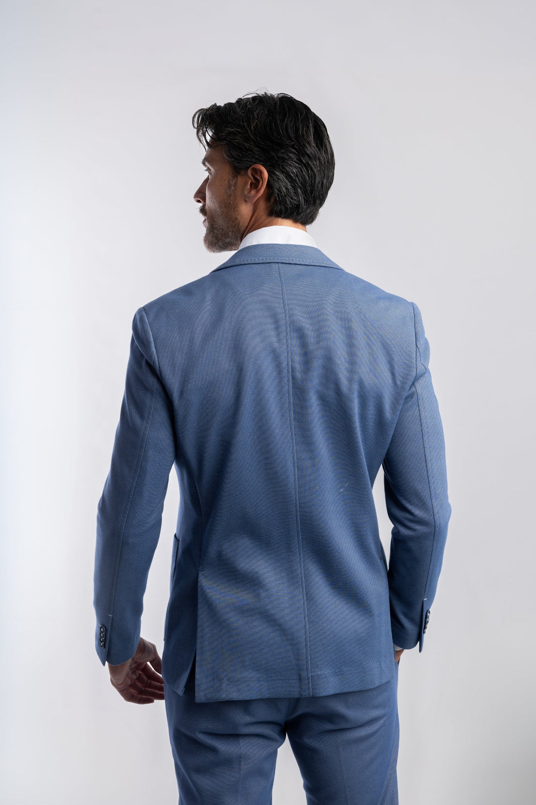 STRETCH BLAZER (COBALT) - BLUE INDUSTRY