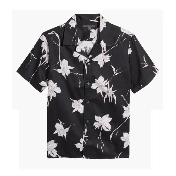 DANNY CAMP SHIRT (INK BLUE) - JOHN VARVATOS