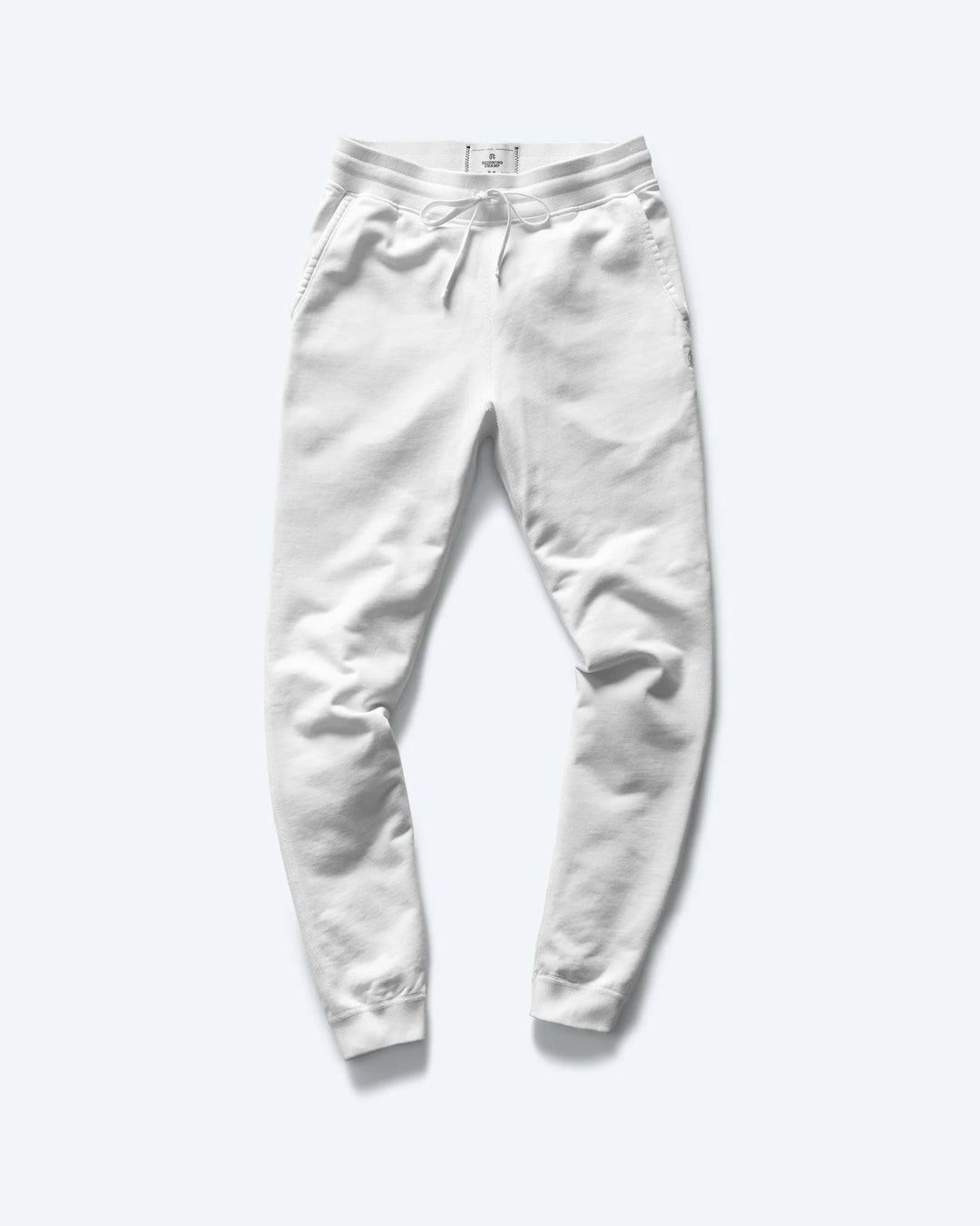 MIDWEIGHT SLIM FIT TERRY SWEAT PANT (WHITE) - REIGNING CHAMP