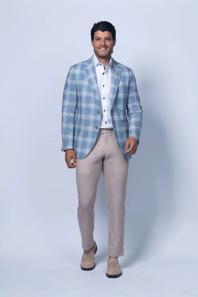 WOODBURY BLAZER (LIGHT BLUE)  - 7 DOWNIE