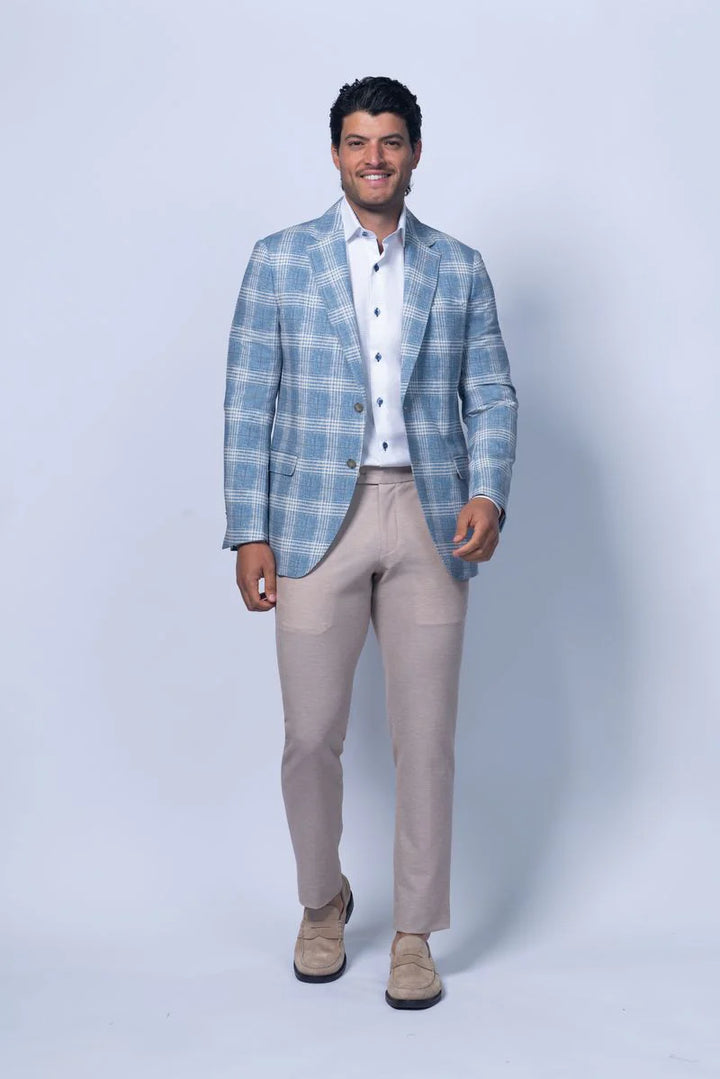 WOODBURY BLAZER (LIGHT BLUE)  - 7 DOWNIE
