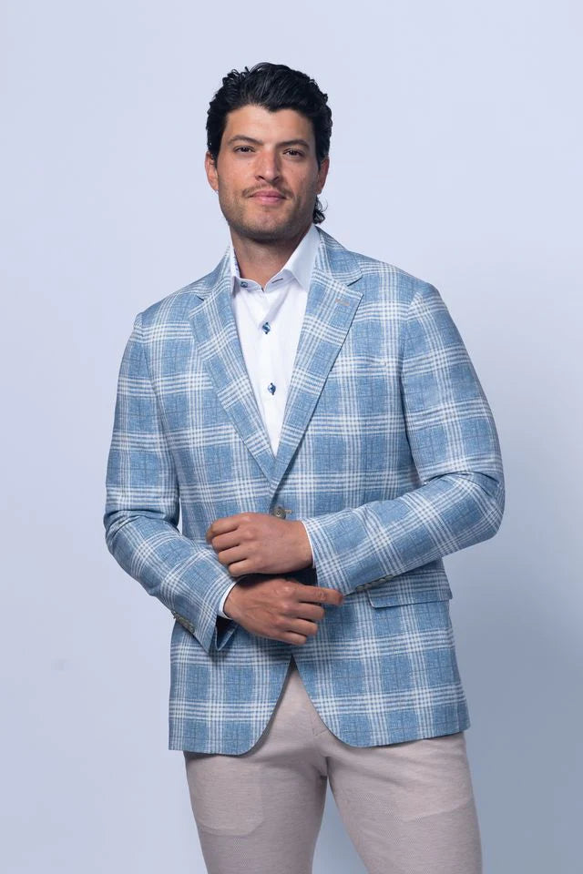 WOODBURY BLAZER (LIGHT BLUE)  - 7 DOWNIE