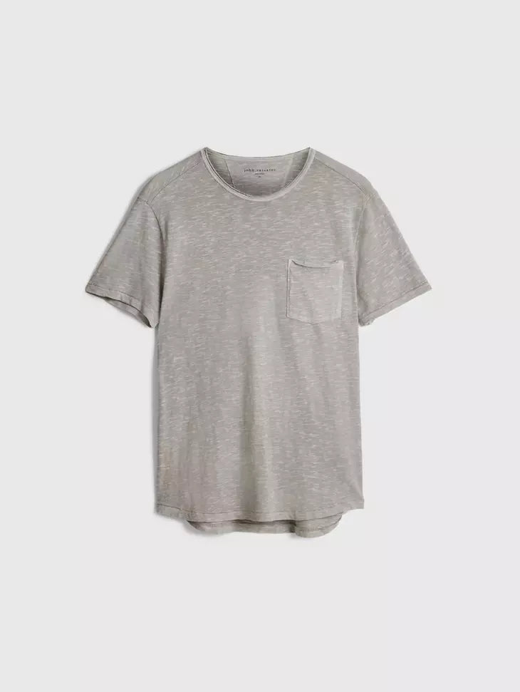 COOPER CREW NECK T-SHIRT (GREY) - JOHN VARVATOS