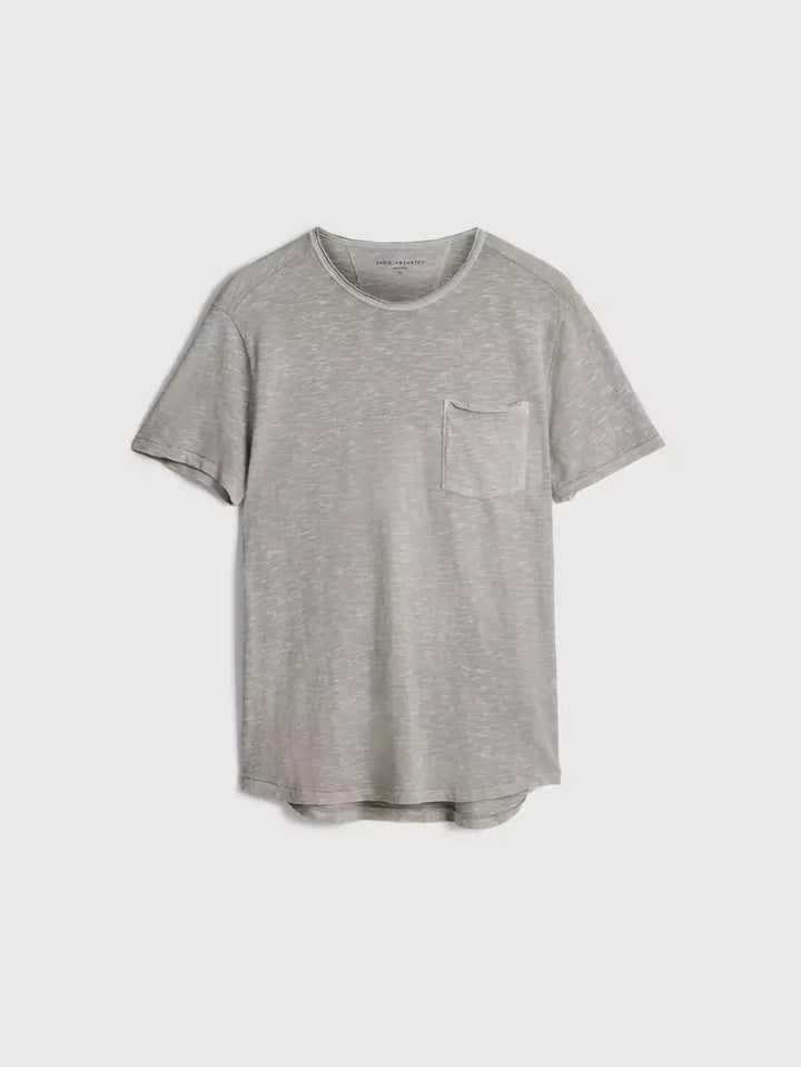 COOPER CREW NECK T-SHIRT (GREY) - JOHN VARVATOS