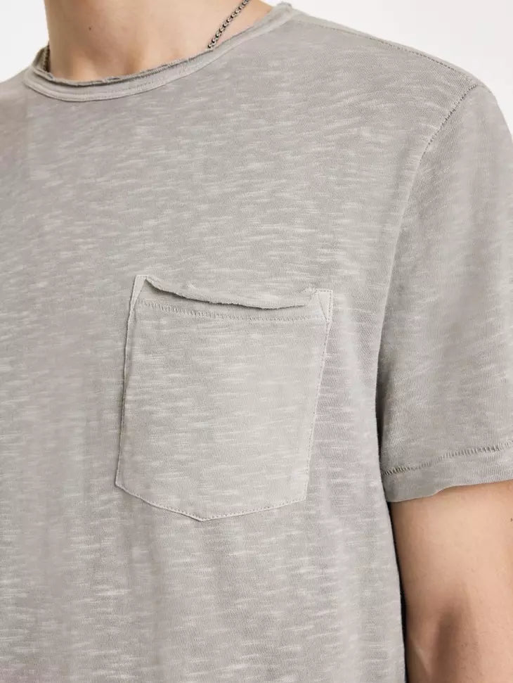 COOPER CREW NECK T-SHIRT (GREY) - JOHN VARVATOS