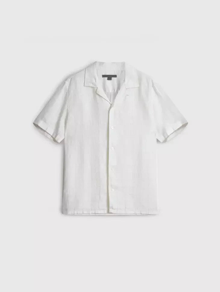 DANNY CAMP SHIRT (SALT) - JOHN VARVATOS