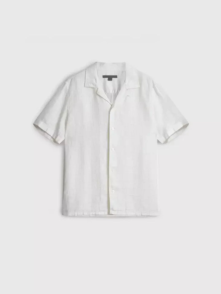 DANNY CAMP SHIRT (SALT) - JOHN VARVATOS