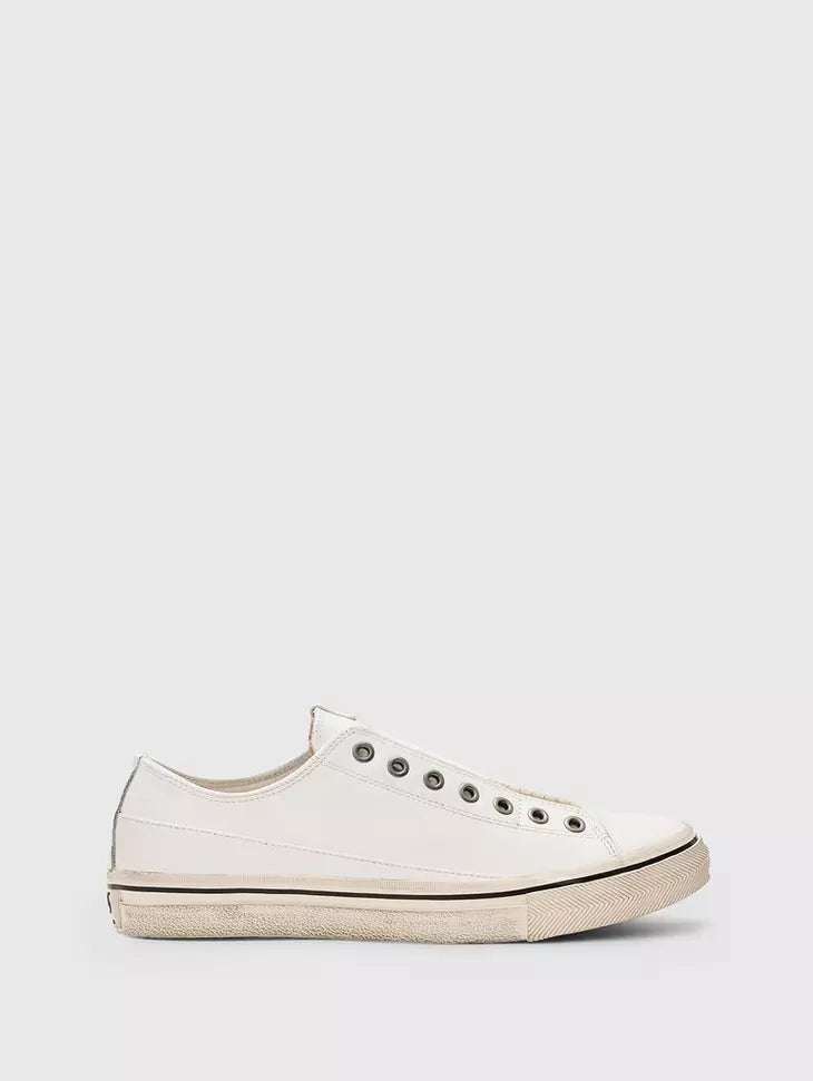 VULC LACELESS LOW TOP (WHITE) - JOHN VARVATOS