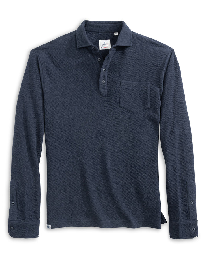 ALWIN LAKEWAVE POLO (NAVY) - JOHNNIE-O